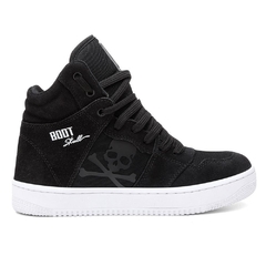 Boot Skull PRETO na internet