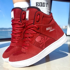 Boot Skull VERMELHO na internet