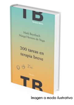 200 Tareas en terapia breve - Mark Beyebach; Marga Herrero De Vega - Herder - comprar online