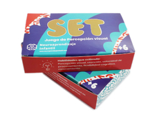 SET - Juego de Percepcion Visual Habilidades que estimula: Percepcion Visual, Atencion, Velocidad de Procesamiento, flexibilidad Cognitiva y Razonamiento - Neuroaprendizaje Infantil