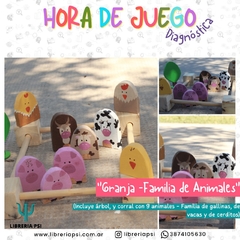 HORA DE JUEGO DIAGNOSTICA - GRANJA FAMILIA DE ANIMALES/ JUEGO DE ROL / JUEGO DE ROL