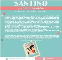 LIBRO SANTINO Y SUS SÚPERPODERES - JUEGOLOGIA - Librería PSI