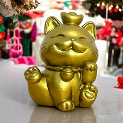 Maneki Neko Dorado – Símbolo de Prosperidad y Buena Fortuna - comprar online