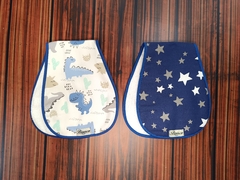 Protector de hombros Pack x2 AZUL TRIBAL - Bianco Blanqueria para bebés