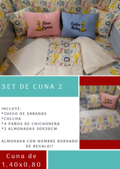 Imagen de Set para cuna de 1,40x0,80cm