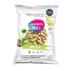 Amaranth Nuts - Limón & Sal Del Himalaya 142g