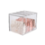 Organizador Colmeia Cristal Premium G1 ( vies cinza) - 4 nichos 30X40X30 338