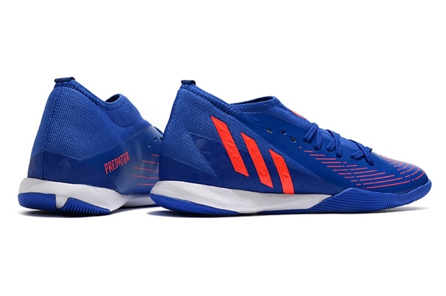 Chuteira predator sales azul futsal