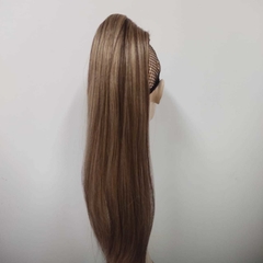 Aplique Rabo de Cavalo Na Fita Fio Semi Natural Especial ( que Imita cabelo) Aprox. 50 cm - comprar online