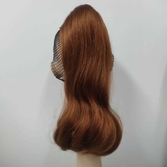 Aplique Rabo de Cavalo Na fita Fio Semi Natural Especial ( Que Imita Cabelo) aprox. 35cm - comprar online