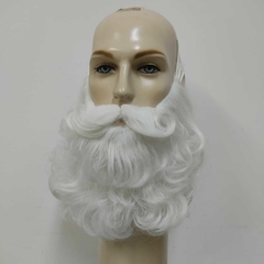 Barba e Bigode de fio semi natural modelo costurada no elastico na internet