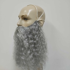 Barba e Bigode de fio sintético nacional modelo costurada no elastico na internet