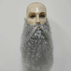 Barba e Bigode de fio sintético nacional modelo costurada no elastico