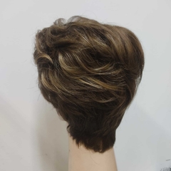 Peruca de fio Semi Natural (Sintético Especial Importado) que Imita Cabelo 4092 na internet