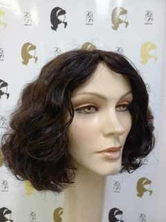 Peruca de Cabelo Natural Real de Primeiríssima Qualidade Ondulação Natural - 1061