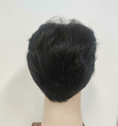 Peruca Masculina de Fio Semi Natural que Imita Cabelo 5025 na internet