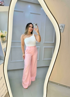 Calça pantalona Damaris na internet