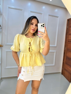 Blusa Bata laços - comprar online