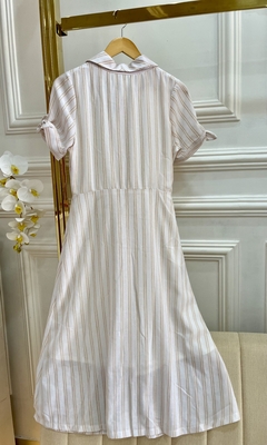 Vestido Chemise em linho - loja online