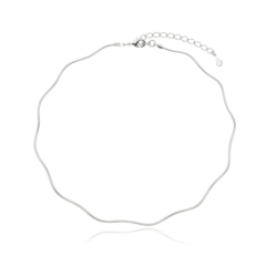 Colar Choker Celine Banho de Ródio