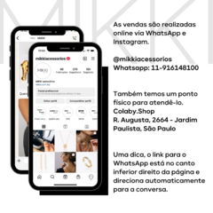 Anel Emma Banho de Ouro - comprar online