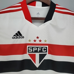 Camisa São Paulo Home 21/22 Torcedor Adidas Masculina - Branco na internet