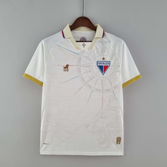 camisa-fortaleza-libertadores-2022-leao-1918-dourada-branco-branca-dourado-nova-