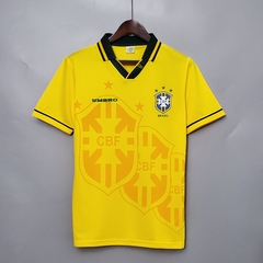 Camisa Seleção Brasileira Retro 93/94 Torcedor Umbro Masculino - Amarela