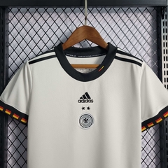 Camisa Seleção Alemanha 22/23 Torcedor Adidas Feminina - Branca na internet