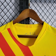 Camisa Barcelona Retrô 19/20 Torcedor Nike Masculina - Amarela