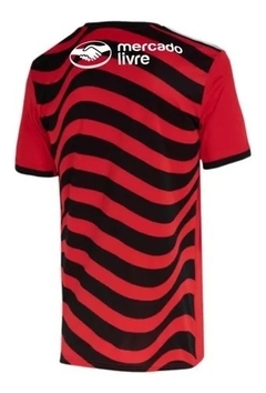 Camisa Flamengo III 2022/23 Com Patrocínios - Torcedor Adidas Masculino - Vermelha - comprar online