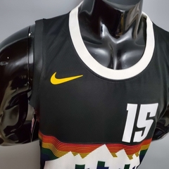 Regata Denver Nuggets Preta - Nike - Masculina na internet