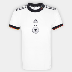 Camisa Seleção Alemanha 22/23 Torcedor Adidas Feminina - Branca