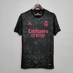 Camisa Real Madrid Third 20/21 Torcedor Adidas Masculino - Preto