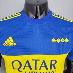 Camisa Boca Juniors 1 21/22 Jogador Adidas Masculino - Azul - comprar online