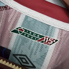 Camisa Fluminense Home 21/22 Torcedor Umbro Masculino - Vermelho e verde - Lux Esports - Camisas de Futebol