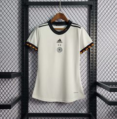 Camisa Seleção Alemanha 22/23 Torcedor Adidas Feminina - Branca - comprar online