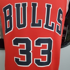 Regata Chicago Bulls Vermelha - Nike - Masculina - Lux Esports - Camisas de Futebol