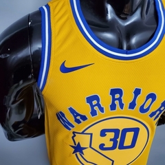 Regata Golden State Warriors Amarela e Azul - Nike - Masculina na internet