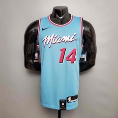 Regata Miami Heat Azul Claro - Nike - Masculina