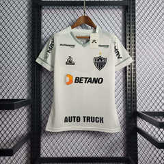 Camisa Atlético Mineiro 2 21/22 Torcedor Feminina - Branca