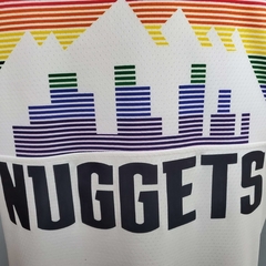 Regata Denver Nuggets Branca - Nike - Masculina - loja online