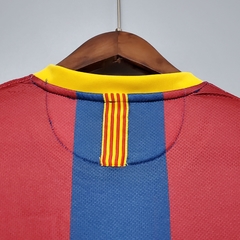 Camisa Barcelona Retrô 10/11 Torcedor Nike Masculino - Vermelho e Azul - Lux Esports - Camisas de Futebol