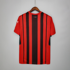 Camisa AC Milan I 21/22 Torcedor Puma Masculina - Vermelho e Preto na internet