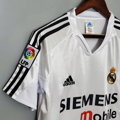 Camisa Real Madrid Retrô 04/05 Torcedor Adidas Masculino - Branco - comprar online