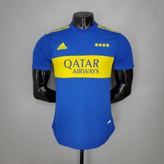 Camisa Boca Juniors 1 21/22 Jogador Adidas Masculino - Azul