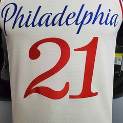 Regata Philadelphia 76ers Bege - Nike - Masculina - loja online