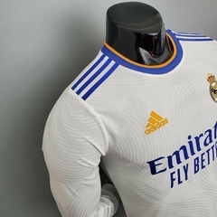 Camisa Real Madrid Manga Longa 21/22 Jogador Adidas Masculino - Branco - comprar online