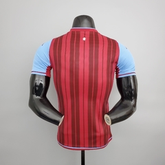 Camisa Aston Villa 1 Jogador Kappa Masculino - Vermelho na internet