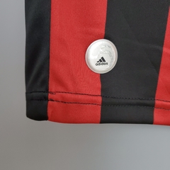 Camisa AC Milan Retrô 09/10 Torcedor Adidas Masculino - Preto e Vermelho na internet